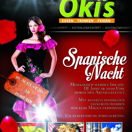 Spanische Nacht Plakat